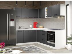 Mobiro Maia szürke konyhabútor - 31 - 181, 6/221, 6 cm - mindigbutor