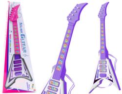  Elektromos Gitár Gyerekeknek Fények Dallamok Lila 20891