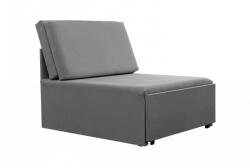 Miló Bútor Fotelágy fotelágy, sötétszürke