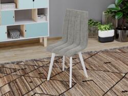 Laguna Karma szék, Havana 6 szövettel, fehér lábakkal - mindigbutor