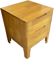 TEMPO KONDELA Éjjeliszekrény, masszív fa, természetes, FERB - smartbutor