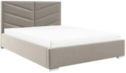 Miló Bútor St5 ágyrácsos ágy, világosbézs (200 cm) - smartbutor