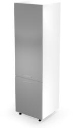 Halmar Vento dl-60/214 alsó szekrény magasfényű szürke - smartbutor