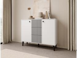 ADRK Komód IKA, Fehér, Fekete - mindigbutor