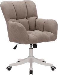 TEMPO KONDELA Irodai szék, szürkésbarna Taupe, LOREL - mindigbutor