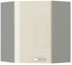 TEMPO KONDELA felsőszekrény, bézs magas fényezéssel, PRADO 60/60 N G-72 - mindigbutor