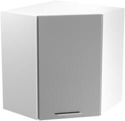 Halmar Vento gn-60/72 felső szekrény sarok magasfényű szürke - smartbutor