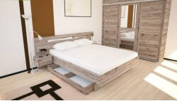 Divian André ágykeret, ágyráccsal 160cm - smartbutor