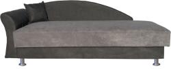 Miló Bútor Dusán heverő, szürke-szürke, balos - mindigbutor