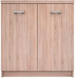 TEMPO KONDELA Komód 2D, sonoma tölgy, TOPTY TYP 21 - mindigbutor