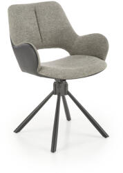 Halmar K494 szék, szürke/fekete - smartbutor