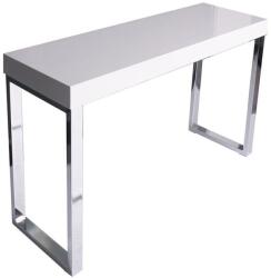 Fortrade Olimpus irodai asztal (fehér + króm) - mindigbutor