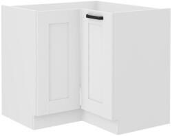 TEMPO KONDELA Alsó szekrény sarokba, fehér, LULA 89x89 ND 1F BB - mindigbutor
