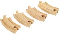 BRIO Sine curbe scurte, 90 mm, 4 buc (OLP102233337) Trenulet