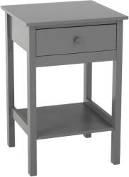 TEMPO KONDELA Éjjeliszekrény, szürke, MALISE - mindigbutor