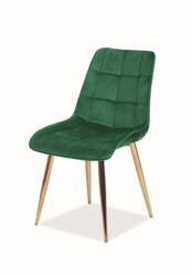 WIPMEB CHIC szék arany/zöld