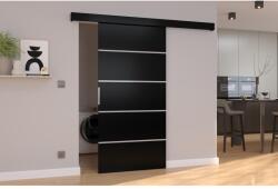 ADRK Falra szerelhető tolóajtó BIELLA 76, Fekete