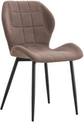 TEMPO KONDELA Étkezőszék, barna/fekete, MAKENA TYP 1 - smartbutor