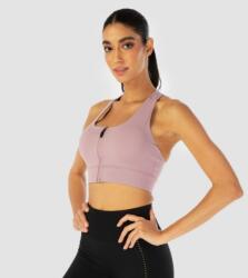 SQUATWOLF Zip Up Sports Bra Infinity Elderberry M