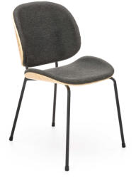 Halmar K467 szék natúr tölgy / sötétszürke - smartbutor