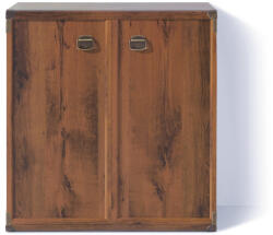 WIPMEB INDIANA J-012 komód JKOM 2D 80 tölgy shutter - smartbutor