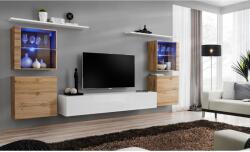 Wipmeble SWITCH 26 szekrénysor XIV artisan-fehér - mindigbutor