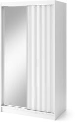 Eltap Biancco ii tükörrel tolóajtós szekrény, fehér - mindigbutor