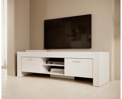 ADRK TV szekrény 2D CESIRO, Fehér, Fehér - mindigbutor