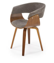 Halmar K545 szék, szürke / dió - smartbutor