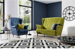 ELTAP Aros 2+1 lounge ülőgarnitúra szett, zöld - mindigbutor - 281 505 Ft