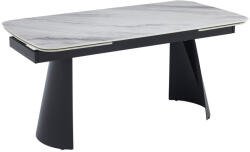 Fortrade Venom bővítőasztal (160+40+40)x90x76 cm fehér és kék - smartbutor