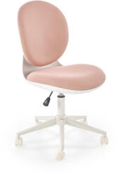 Halmar ORION 2 ifjúsági forgószék, alap mechanika, szín: fehér/világos rózsaszín - smartbutor