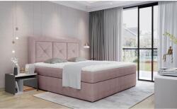 Eltap Idris 160x200 boxspring ágy rózsaszín - mindigbutor - 331 100 Ft