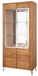 Wipmeble LATINA 12 vitrin tölgy mézes - mindigbutor