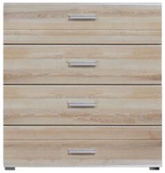WIPMEB Vusher 008 komód kom 4s 90 sonoma tölgy - mindigbutor