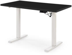 Halmar B54 állítható magasságú íróasztal, szín: fekete/fehér - smartbutor
