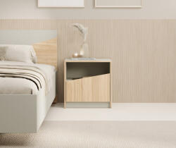 ADRK ATSON I éjjeliszekrény, Tölgy, Tölgy - smartbutor