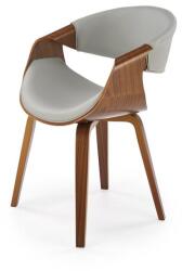 Halmar K544 szék, szürke / dió - mindigbutor
