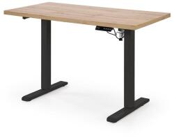 Halmar B54 állítható magasságú íróasztal, szín: artisan tölgy/fekete - mindigbutor