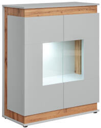 Wipmeble Berlin vitrin alacsony 20 aspg bl wsn - smartbutor