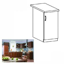 TEMPO KONDELA Alsószekrény D40, jobbos, dió Milano, SICILIA - mindigbutor