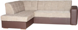 Miló Bútor Spirit sarokülő l, barna - világosbarna, balos
