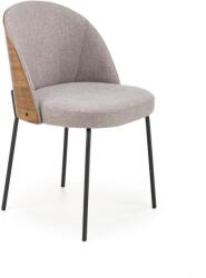 Halmar K451 étkezőszék szürke/dió