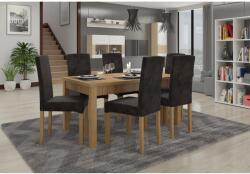 ADRK RODOS 56 asztal és szék készlet, Kézműves arany - mindigbutor