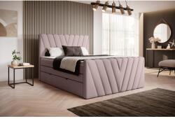 Eltap Candice 140x200 boxspring ágy rózsaszín - mindigbutor - 418 600 Ft