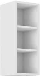 TEMPO KONDELA Felső polcos szekrény, fehér, LULA 30 G-72 OTW - smartbutor