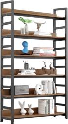 TEMPO KONDELA Polcállvány, sötét tölgy/fekete, JANEL TYP 2 - mindigbutor