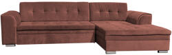 Miló Bútor Alana sarokülő l, terrakotta, jobbos - smartbutor