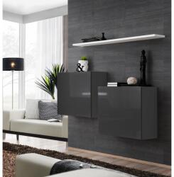 Wipmeble SWITCH 26 szekrénysor SB1 szürke-fehér - mindigbutor