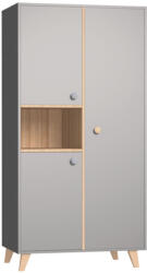 Faktum Colette grey - 2 osztású szekrény